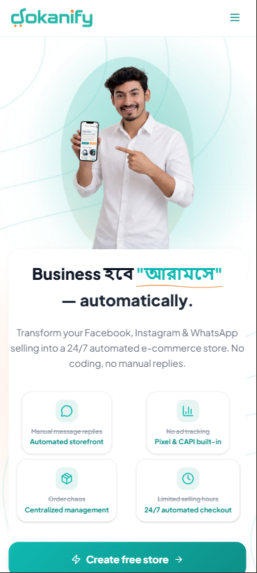 Dokanify mobile application